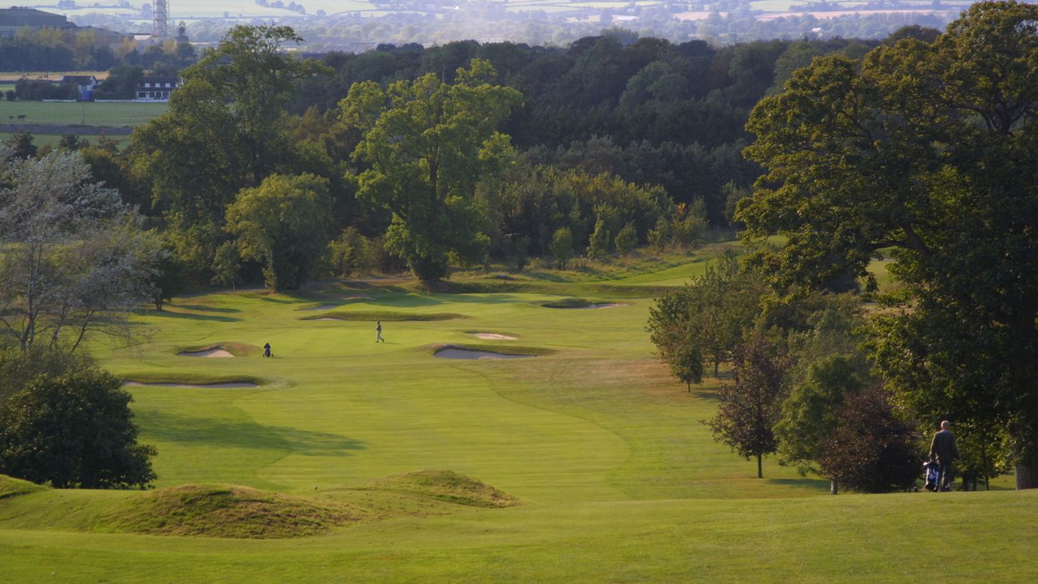 An open fairway at Carlow Golf Club, Deerpark, County Carlow