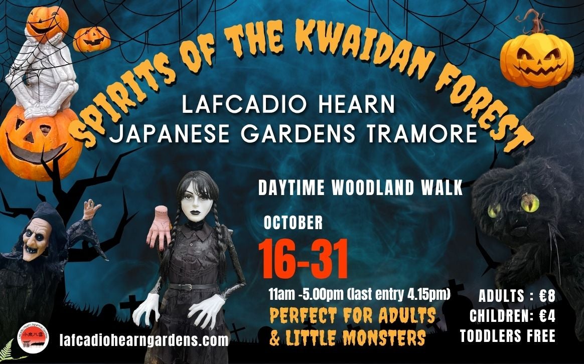 Halloween Japanese Gardens Tramore Daytime event