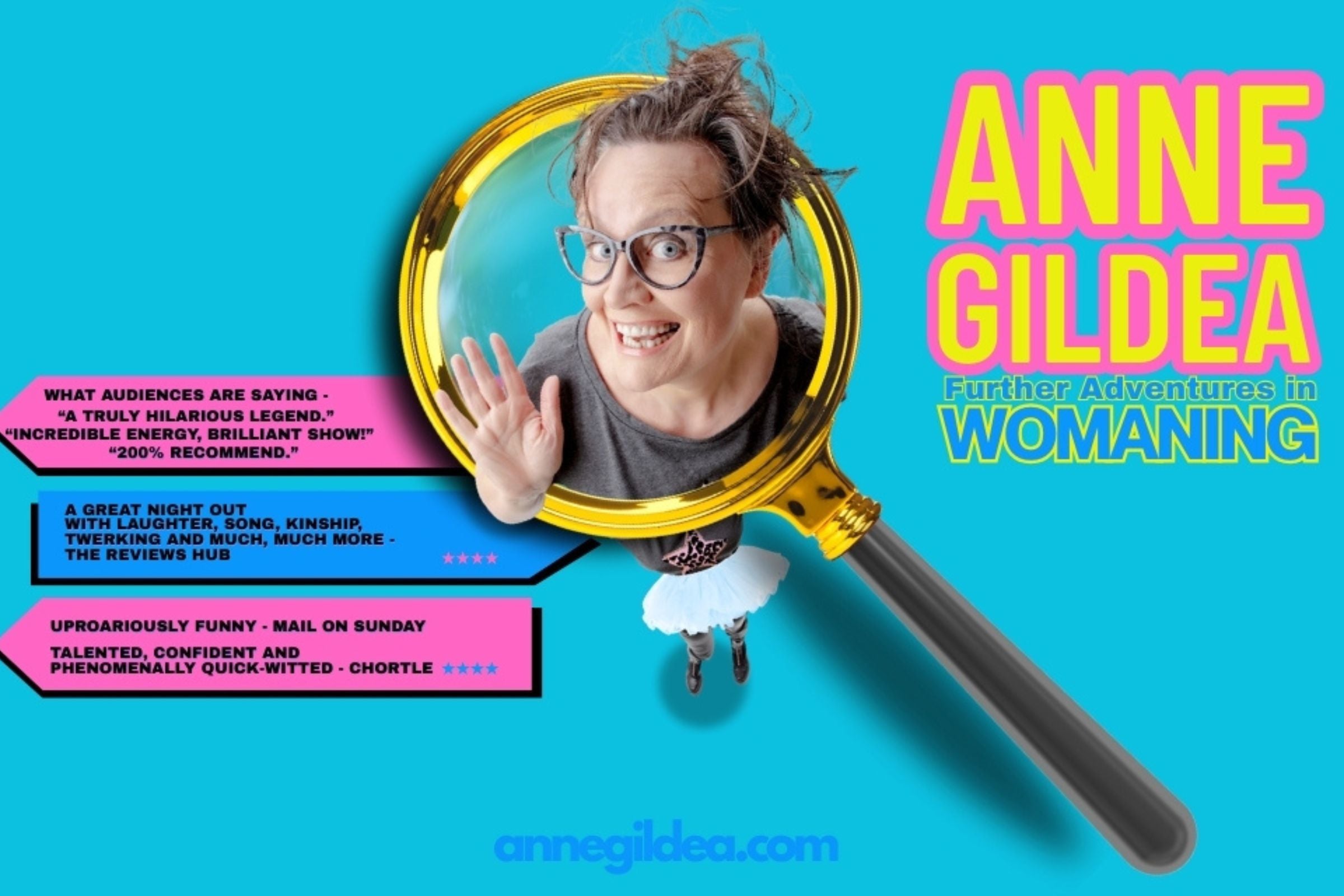 Anne Gildea – Further Adventures in Womaning