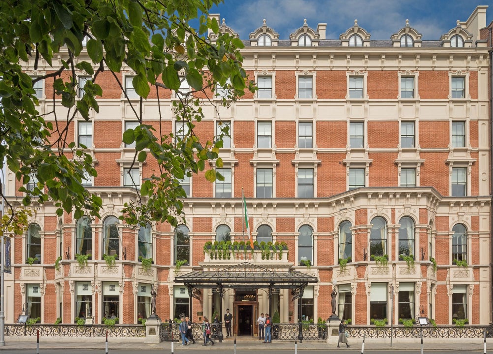 Front view of hotel