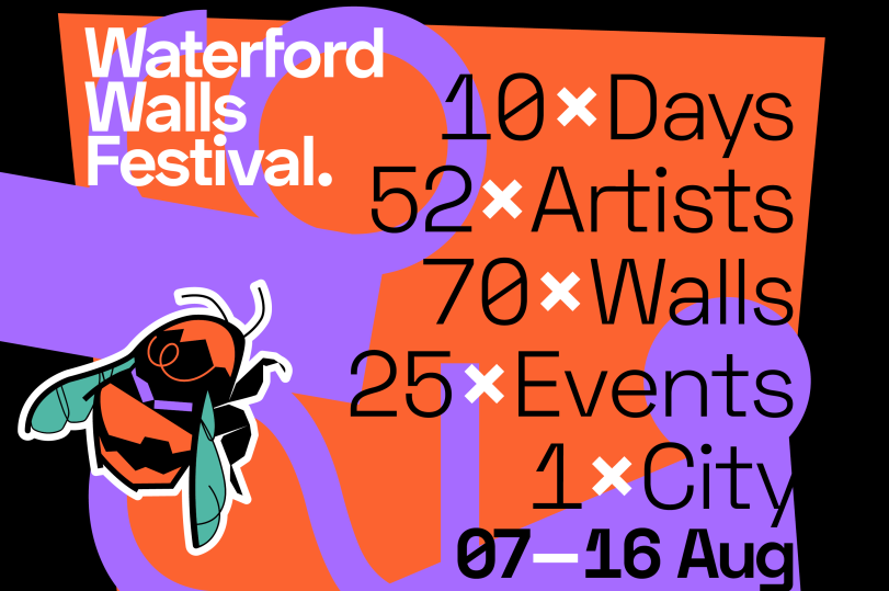 Poster for Waterford Walls Festival 2026
