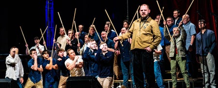 Johns' Boys Live in Concert Action Shot 2