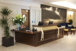 Reception area