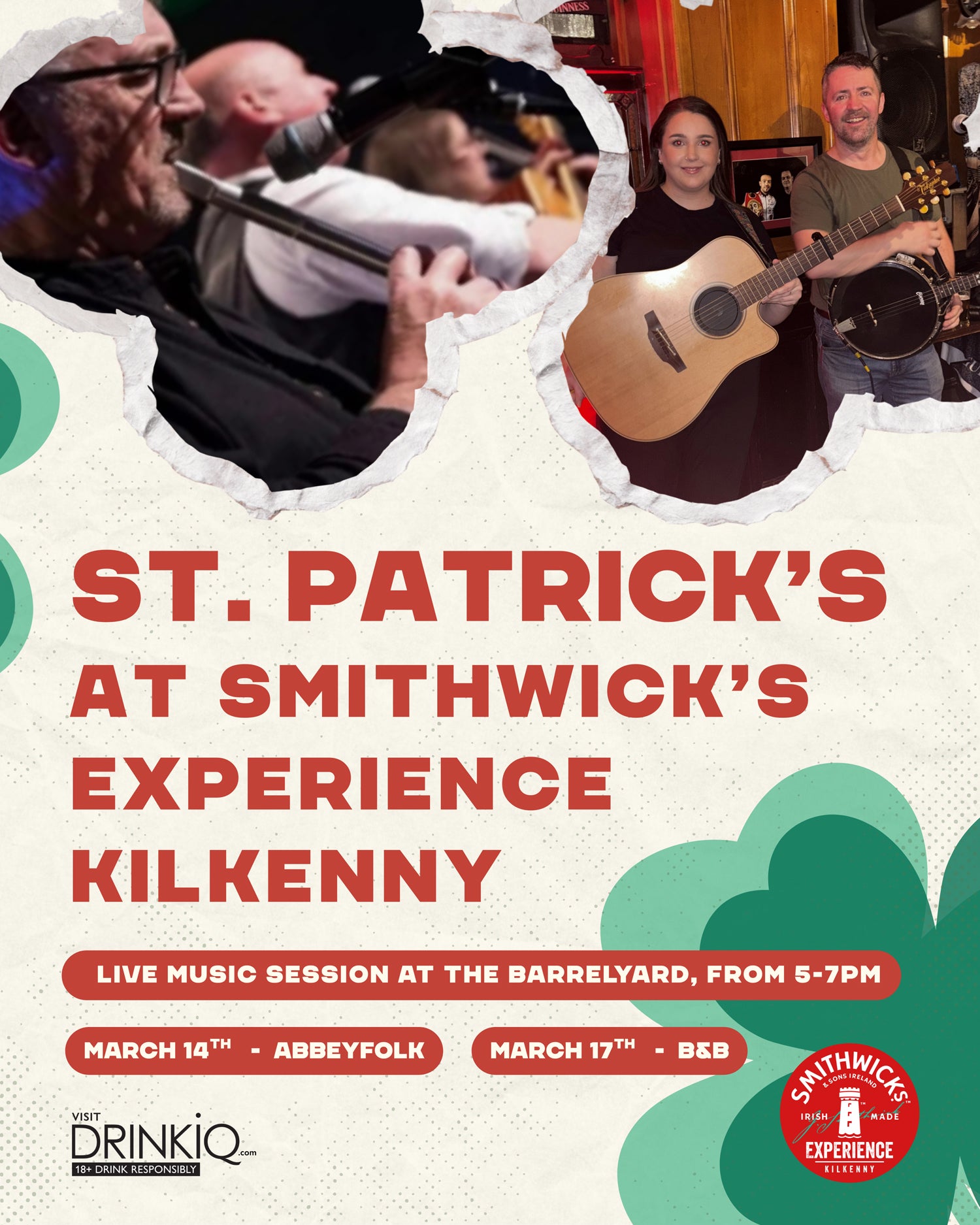 Join us for a St Patrick's Festival to remember
