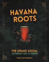Band official poster of event