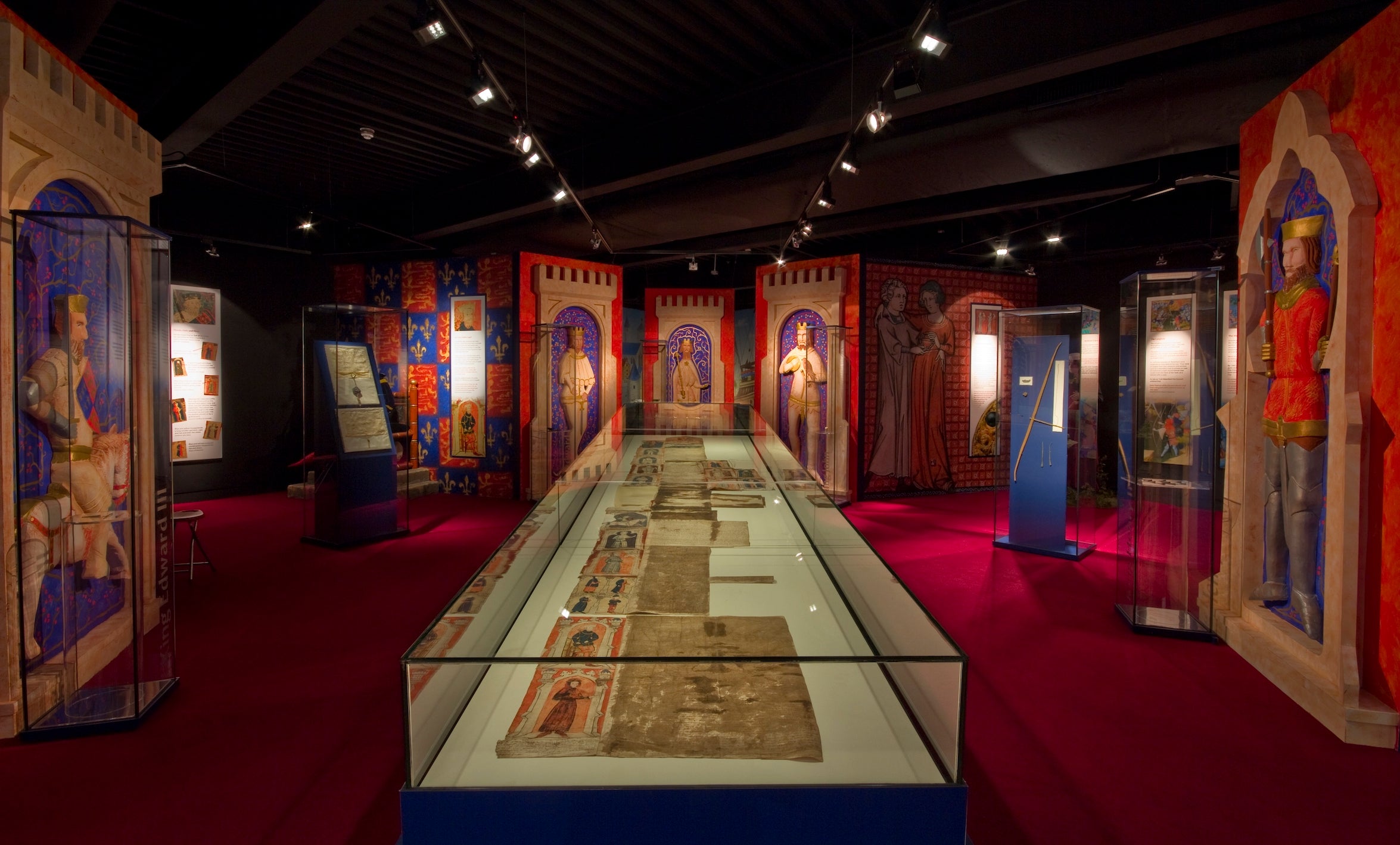 Inside the Medieval Museum in Waterford city