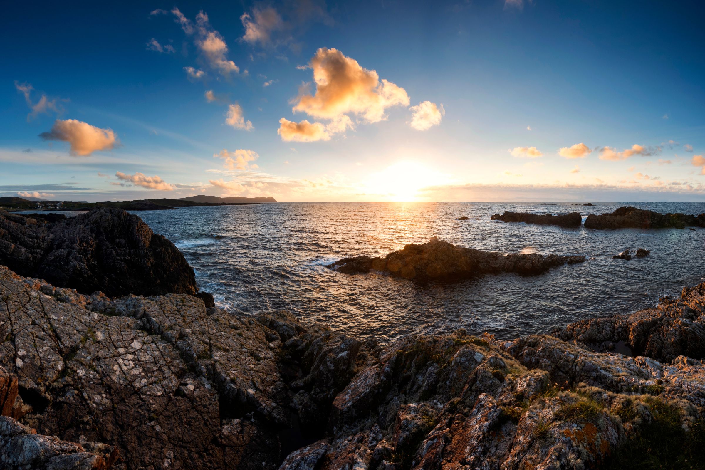 The view from the Rosguill Peninsula Discovery Point.