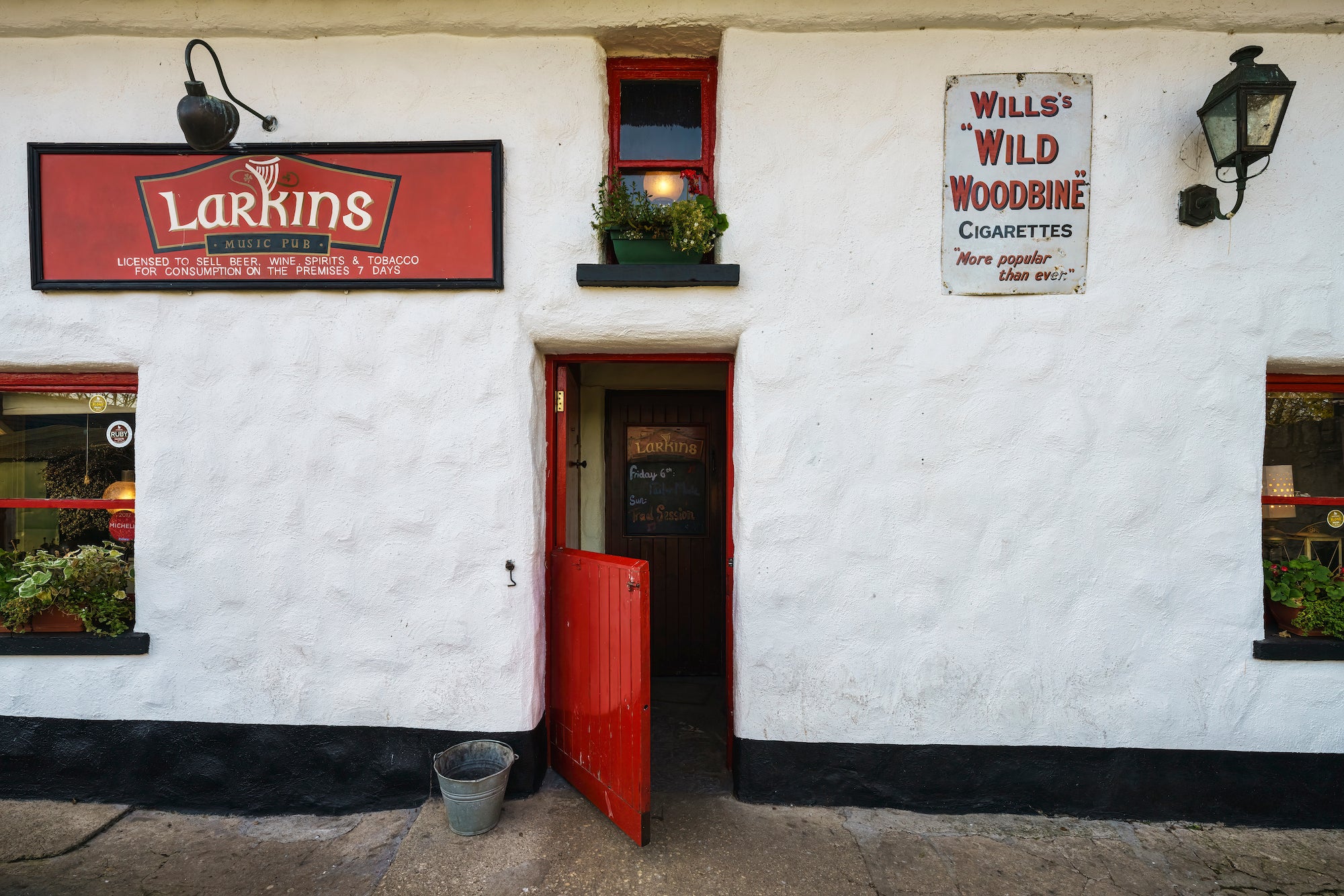 Exterior view of Larkins Pub in Co Tipperary