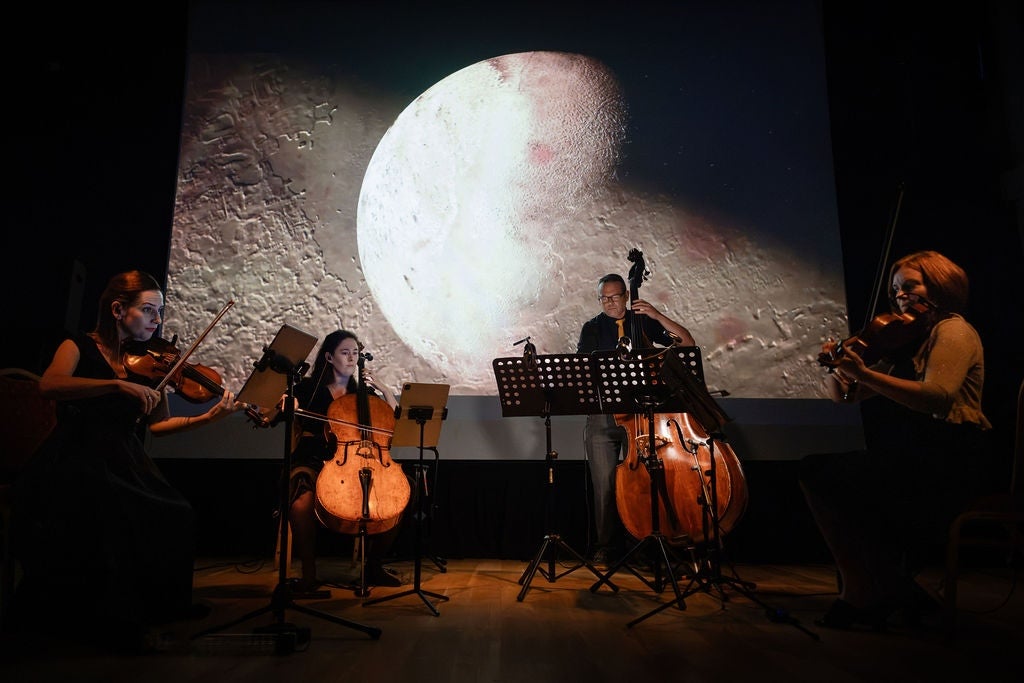 The Pale Blue Dot, live at Clifden Arts Festival Photo: Clive Tanner