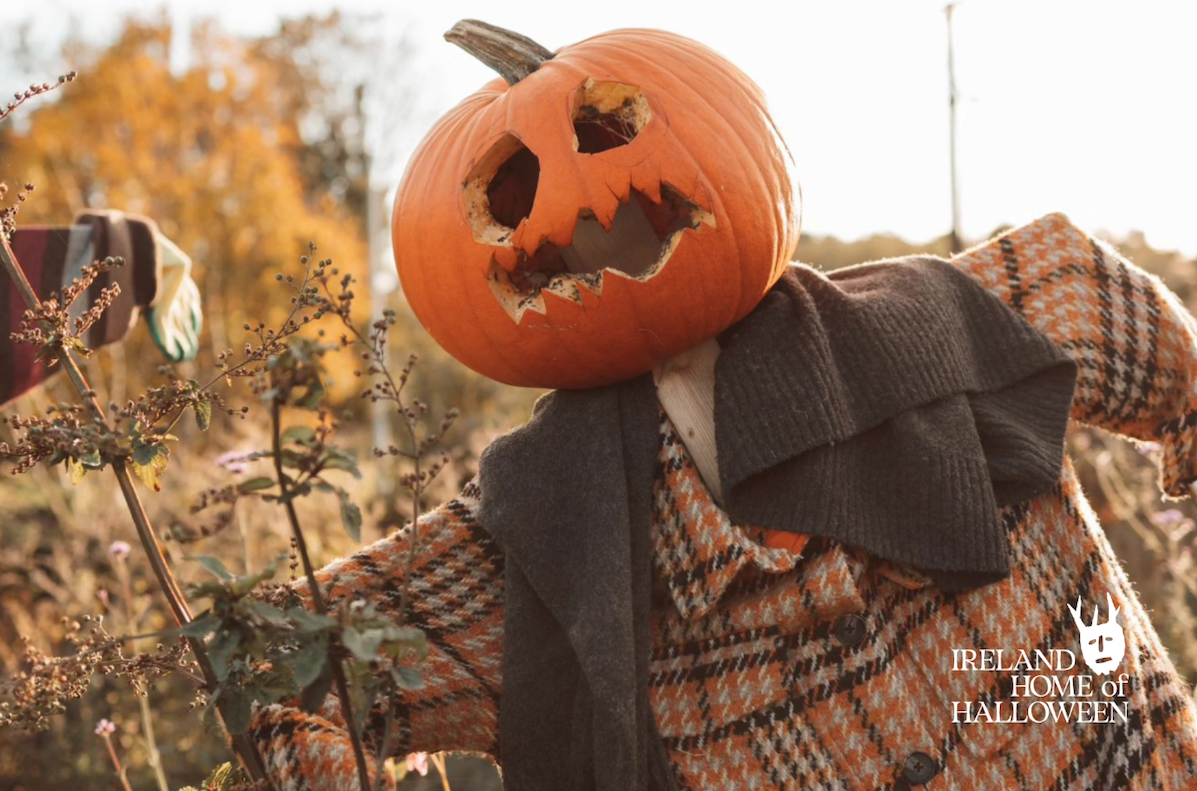 Pumpkin Scarecrow at Skerries Mills