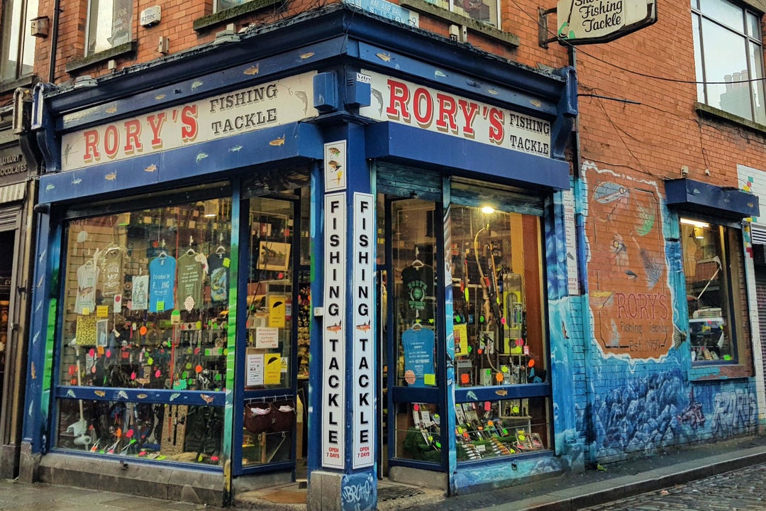 Rory's Fishing Tackle Shop Front