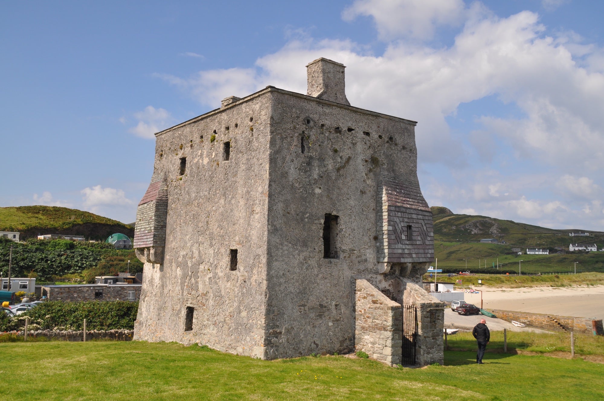 Grace O'Malley's castle on Clare Island, Co Mayo