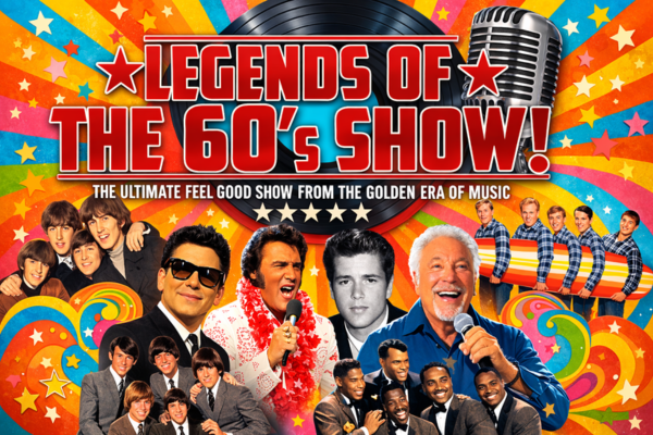 Poster for Legends of the 60s Show at UCH Limerick