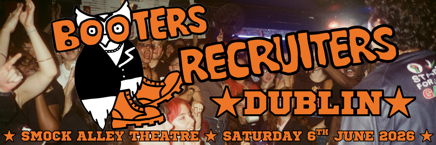 Poster for Booters Recruiters Dublin