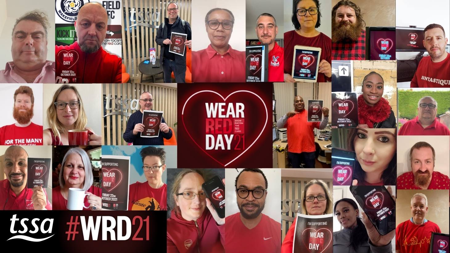 TSSA wear red day 2021