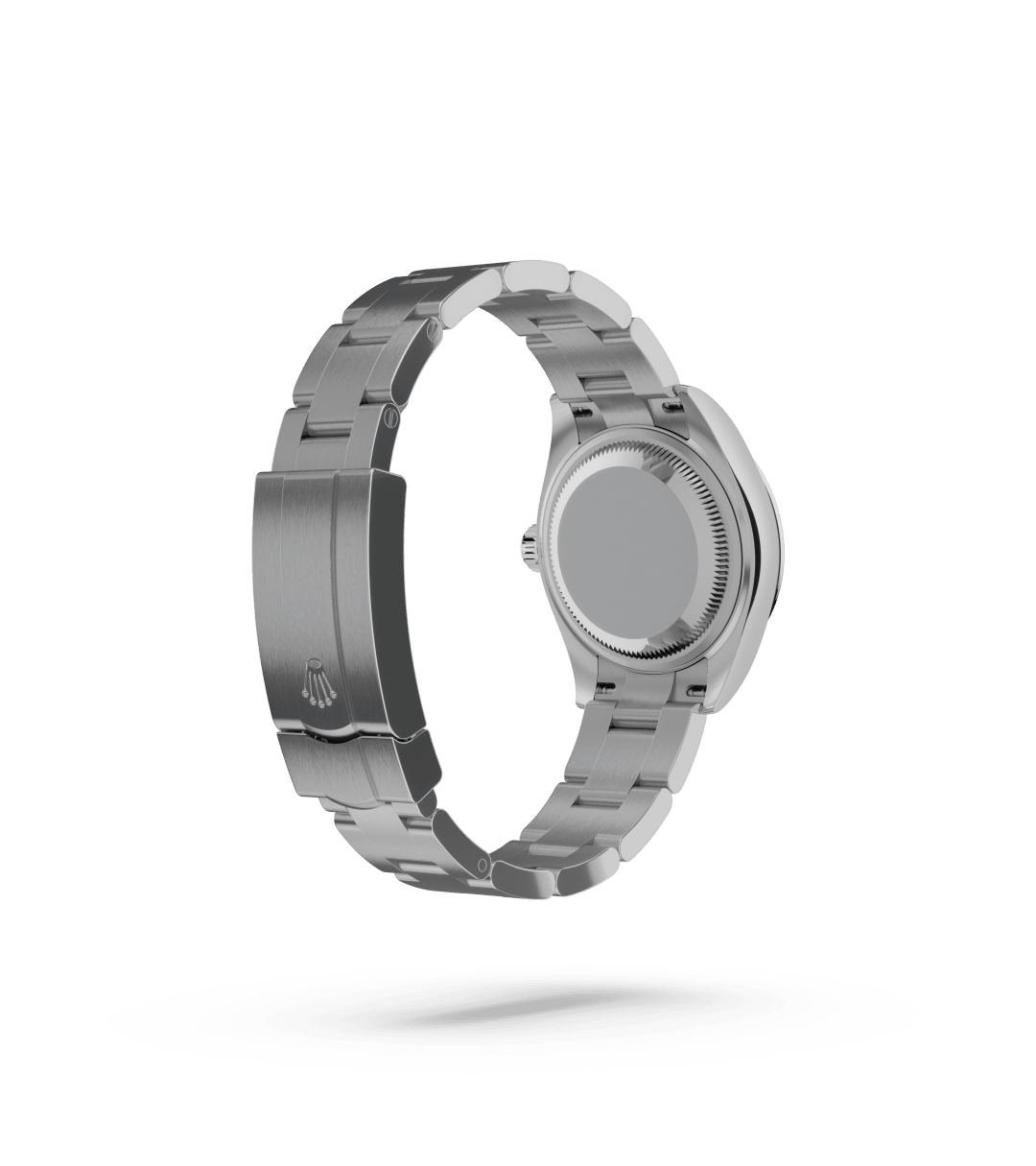 Rolex Oyster Perpetual 28 in Oyster, 28 mm, Oystersteel with a Silver dial, Domed bezel, and Oyster, three-piece solid links bracelet