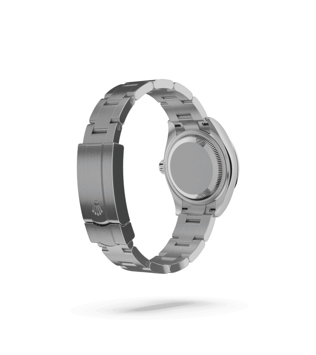 Rolex Oyster Perpetual 28 in Oyster, 28 mm, Oystersteel with a Silver dial, Domed bezel, and Oyster, three-piece solid links bracelet