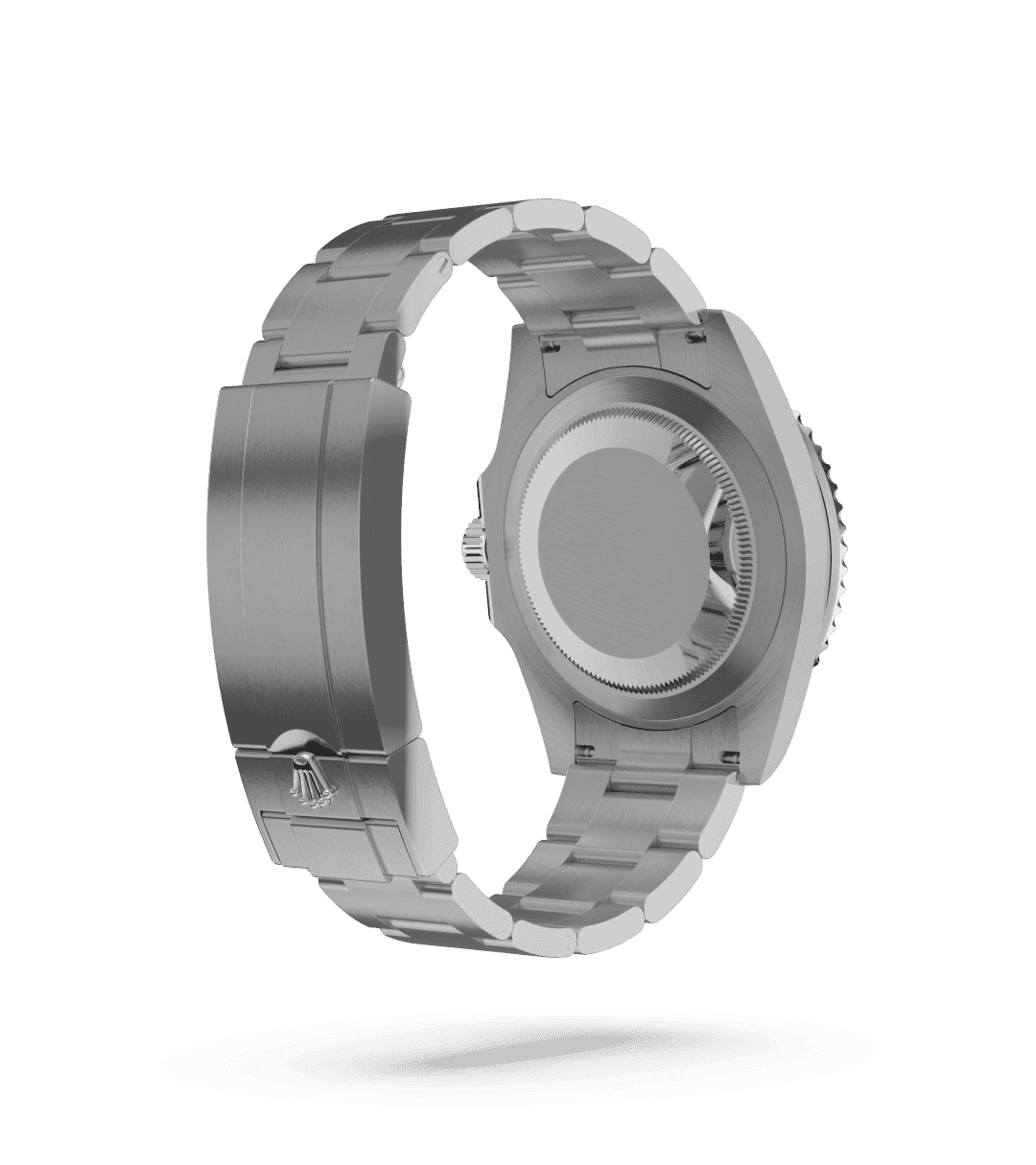 Rolex Submariner Date in Oyster, 41 mm, Oystersteel with a Black dial, Unidirectional rotatable 60-minute graduated, scratch-resistant Cerachrom insert in black ceramic, numerals and graduations coated in platinum bezel, and Oyster, three-piece solid links bracelet