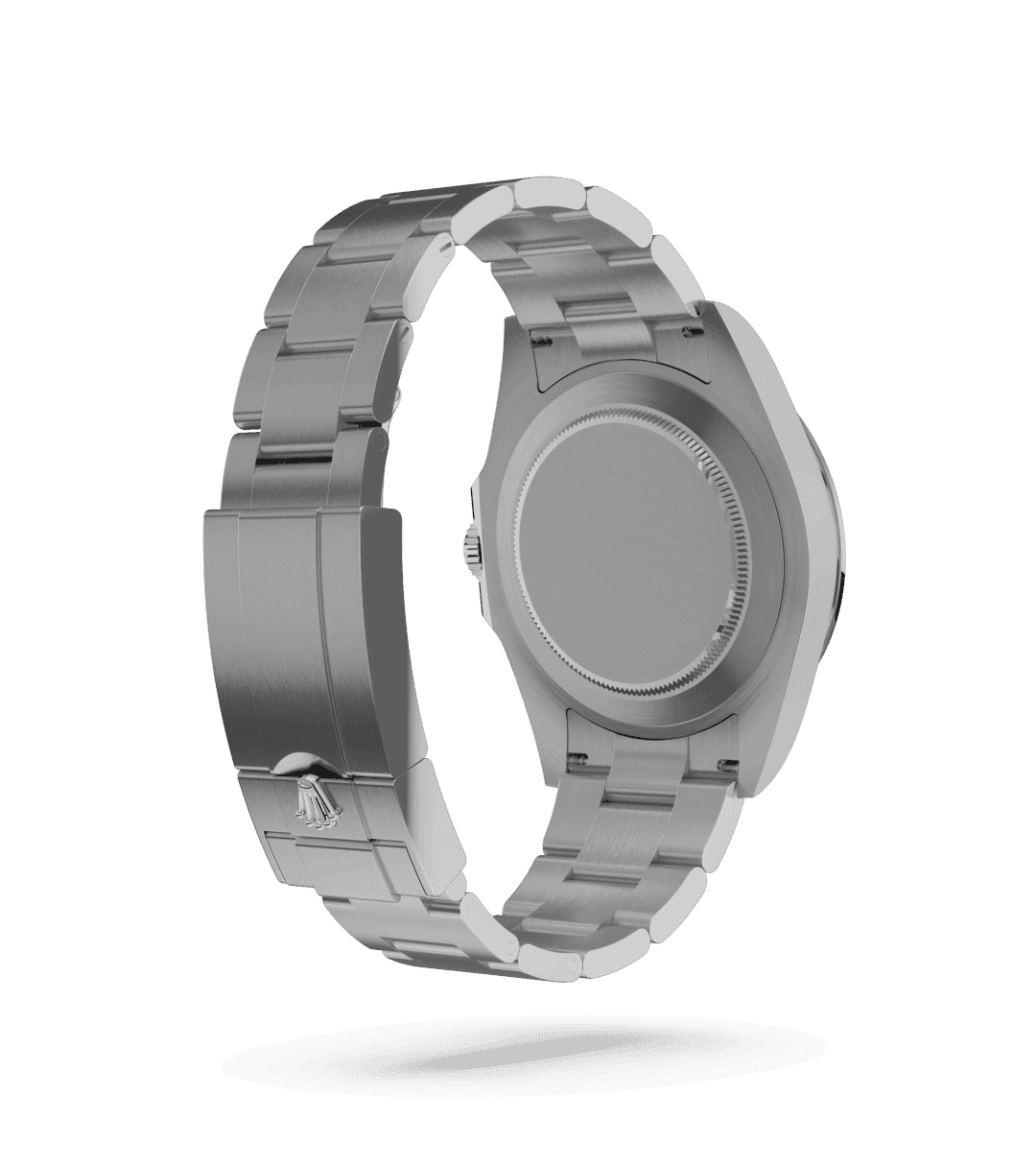 Rolex Explorer II in Oyster, 42 mm, Oystersteel with a White dial, Fixed, 24-hour graduated bezel, and Oyster, three-piece solid links bracelet