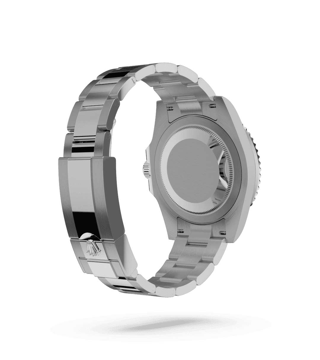 Rolex GMT-Master II in Oyster, 40 mm, Oystersteel with a Black dial, Bidirectional rotatable 24-hour graduated bezel. Two-colour blue and black Cerachrom insert in ceramic, moulded numerals and graduations bezel, and Oyster, three-piece solid links bracelet