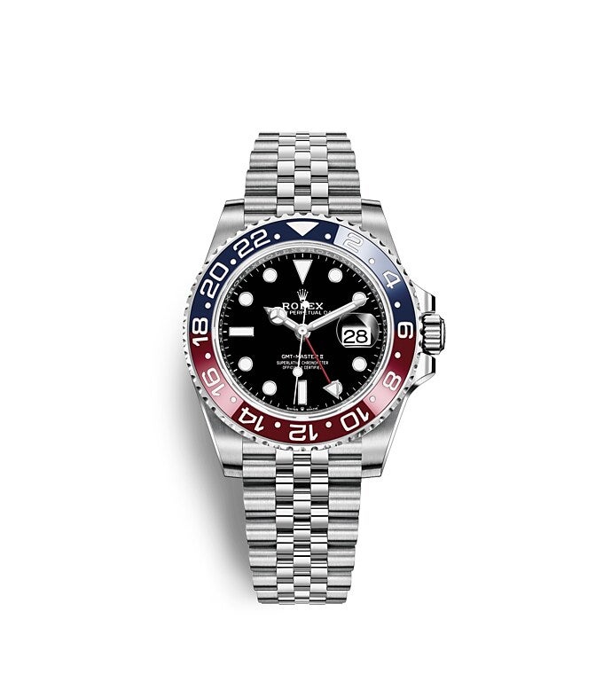 Rolex GMT Master II in Oystersteel M126710BLRO 0001 GASSAN