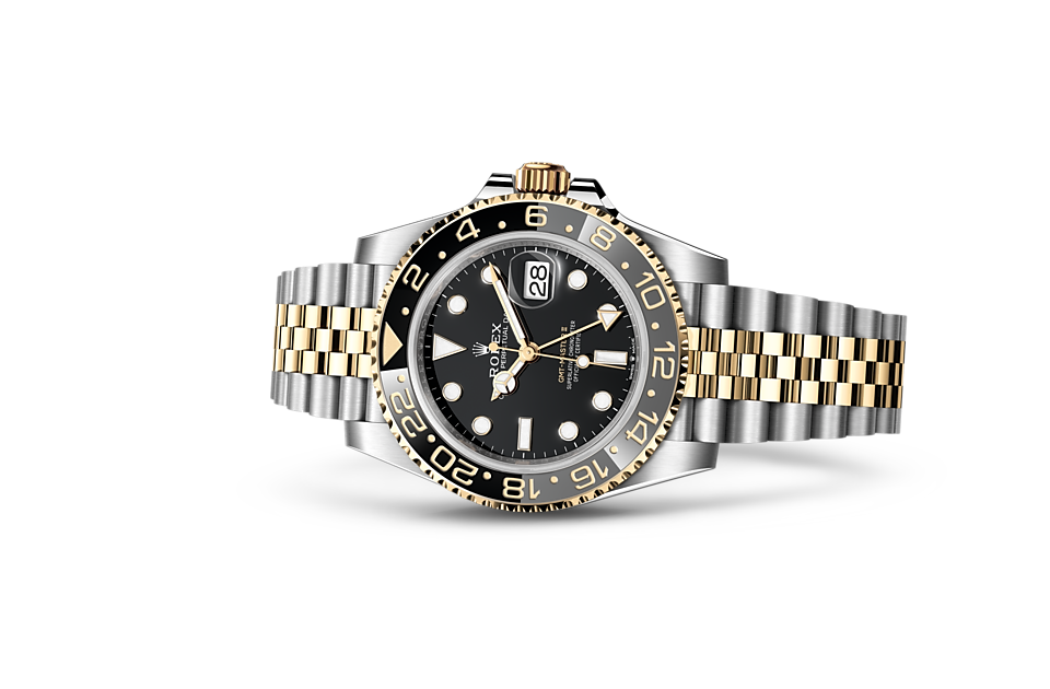 Rolex GMT‑Master II in Oystersteel and gold, M126713GRNR-0001 | GASSAN