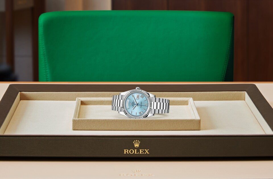 Rolex Day‑Date in Platinum, M228236-0012 | GASSAN