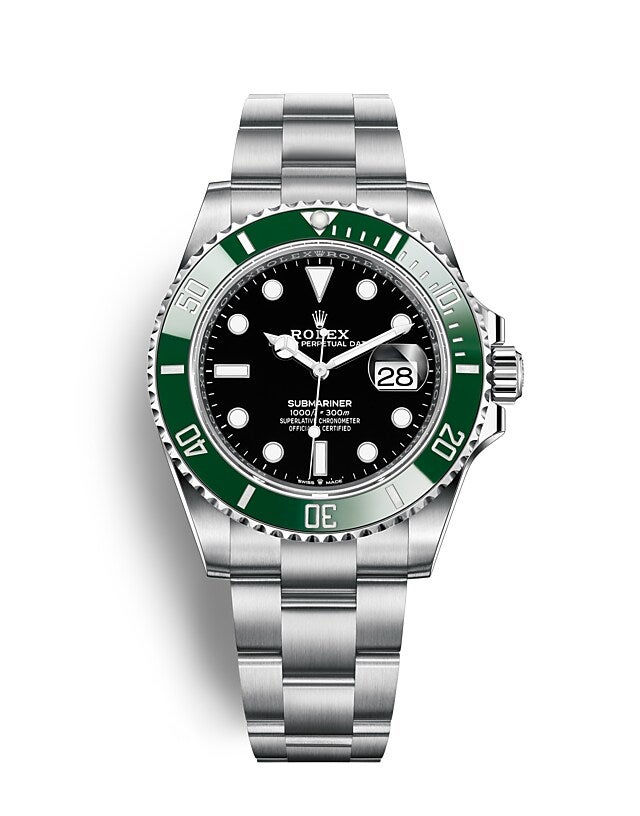 Rolex Submariner Oyster, 41 mm, Oystersteel, M126610LV-0002