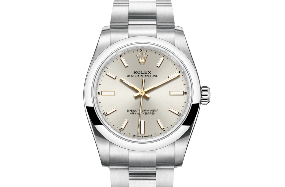 Rolex Oyster Perpetual Oyster, 34 mm, Oystersteel, M124200-0003