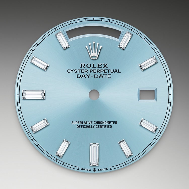 Rolex Day‑Date in Platinum, M228396TBR-0002 | GASSAN
