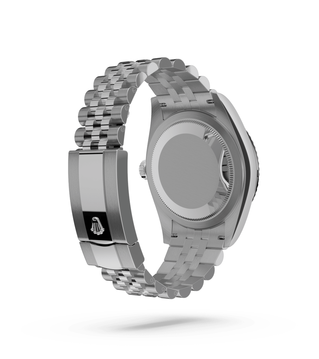 Rolex Sky-Dweller in Oyster, 42 mm, Oystersteel en witgoud with a Hagelwit dial, Gekarteld, bidirectioneel draaibare Rolex Ring Command bezel, and Jubilee, vijfdelige schakels bracelet