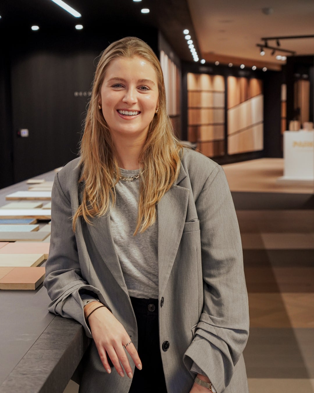 Lauren Vandekerckhove - wood consultant at Decospan - Veneerhouse Menen