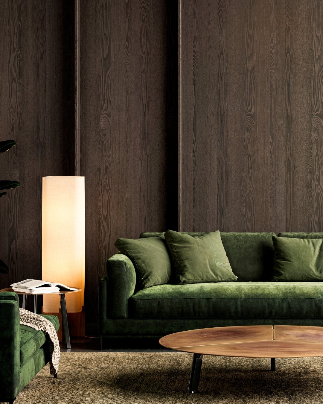 Innenausstattung aus Holzfurnier mit Querkus Kollektion - Terra Kollektion