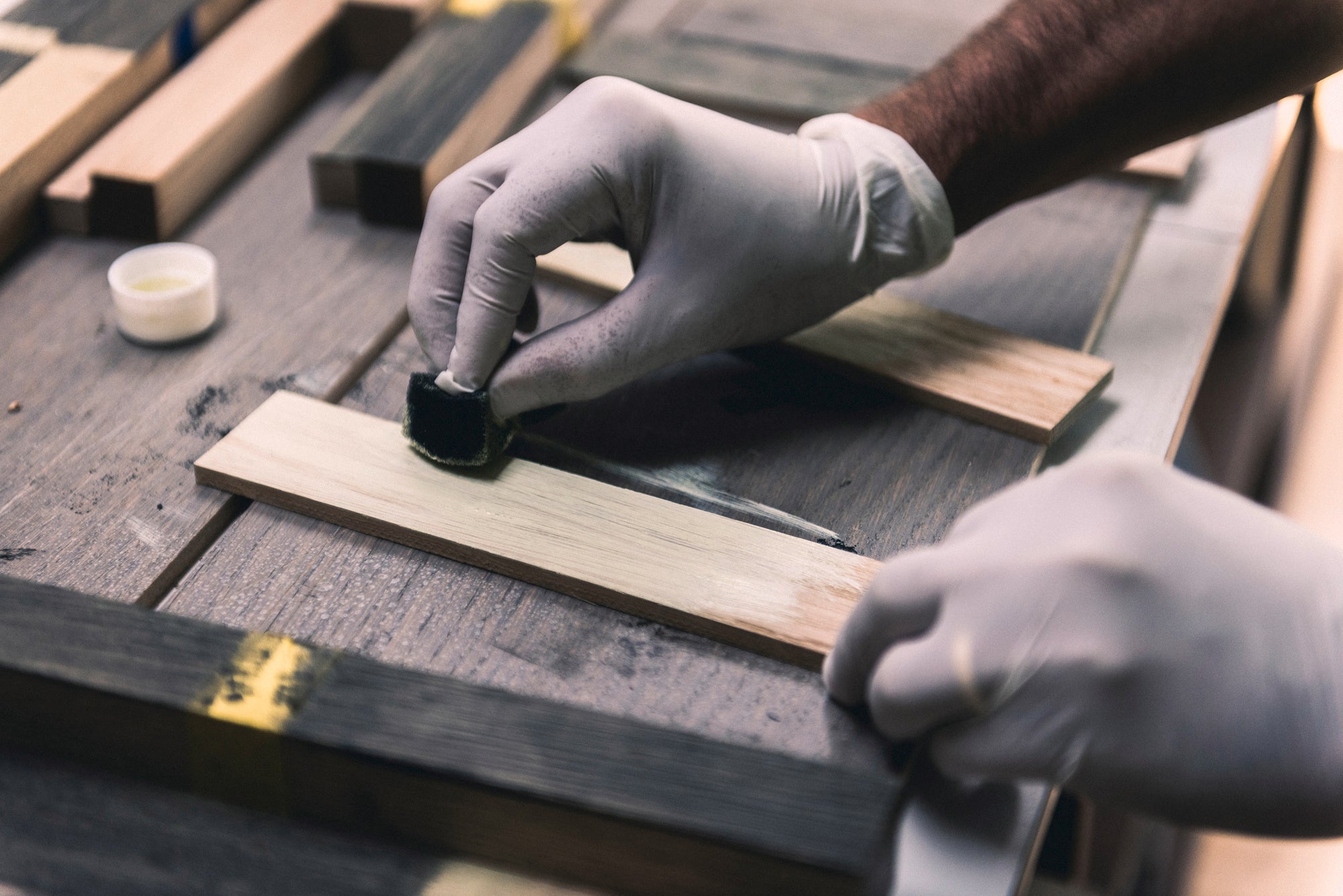 Furnierherstellung - Decospan Herstellung - Fußbodenherstellung - Decospan - Furnier