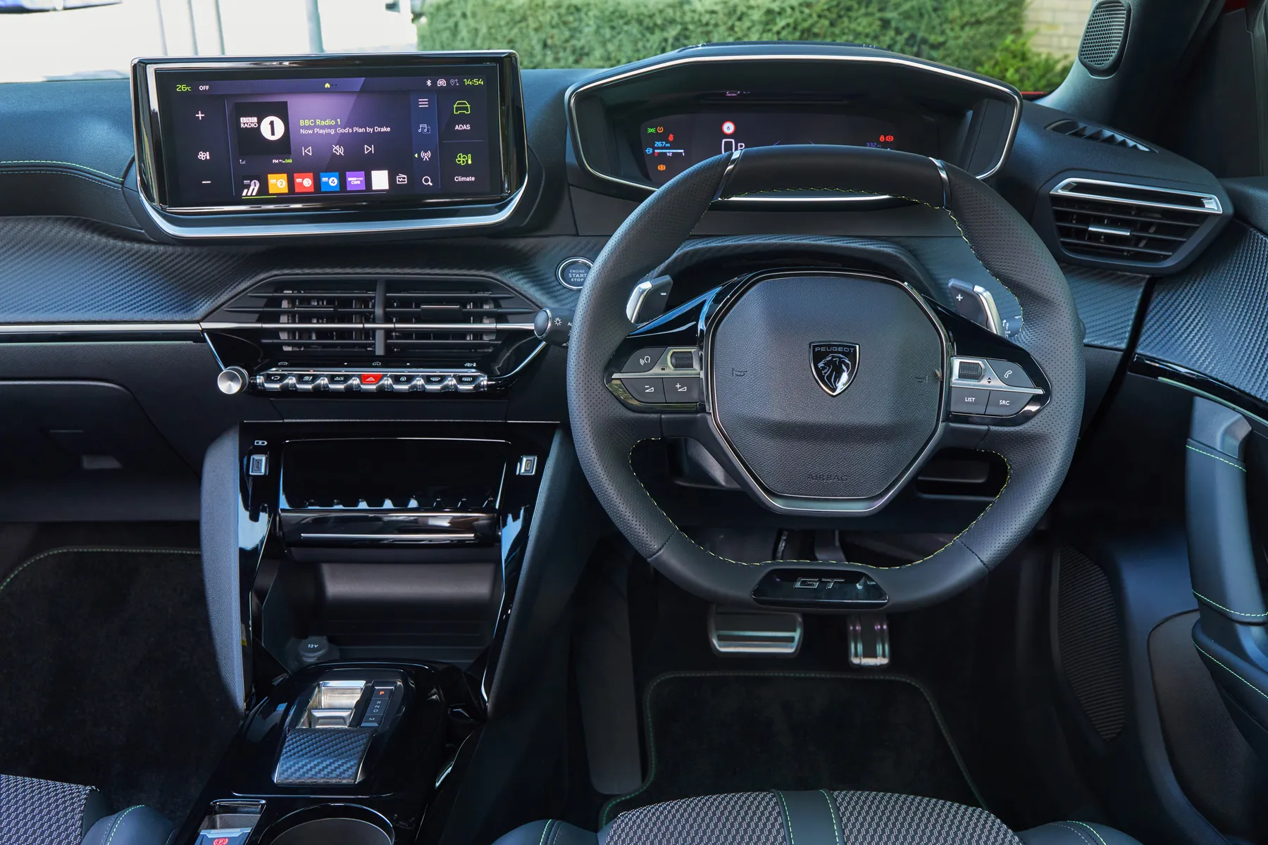 Peugeot 2008 Review: front interior