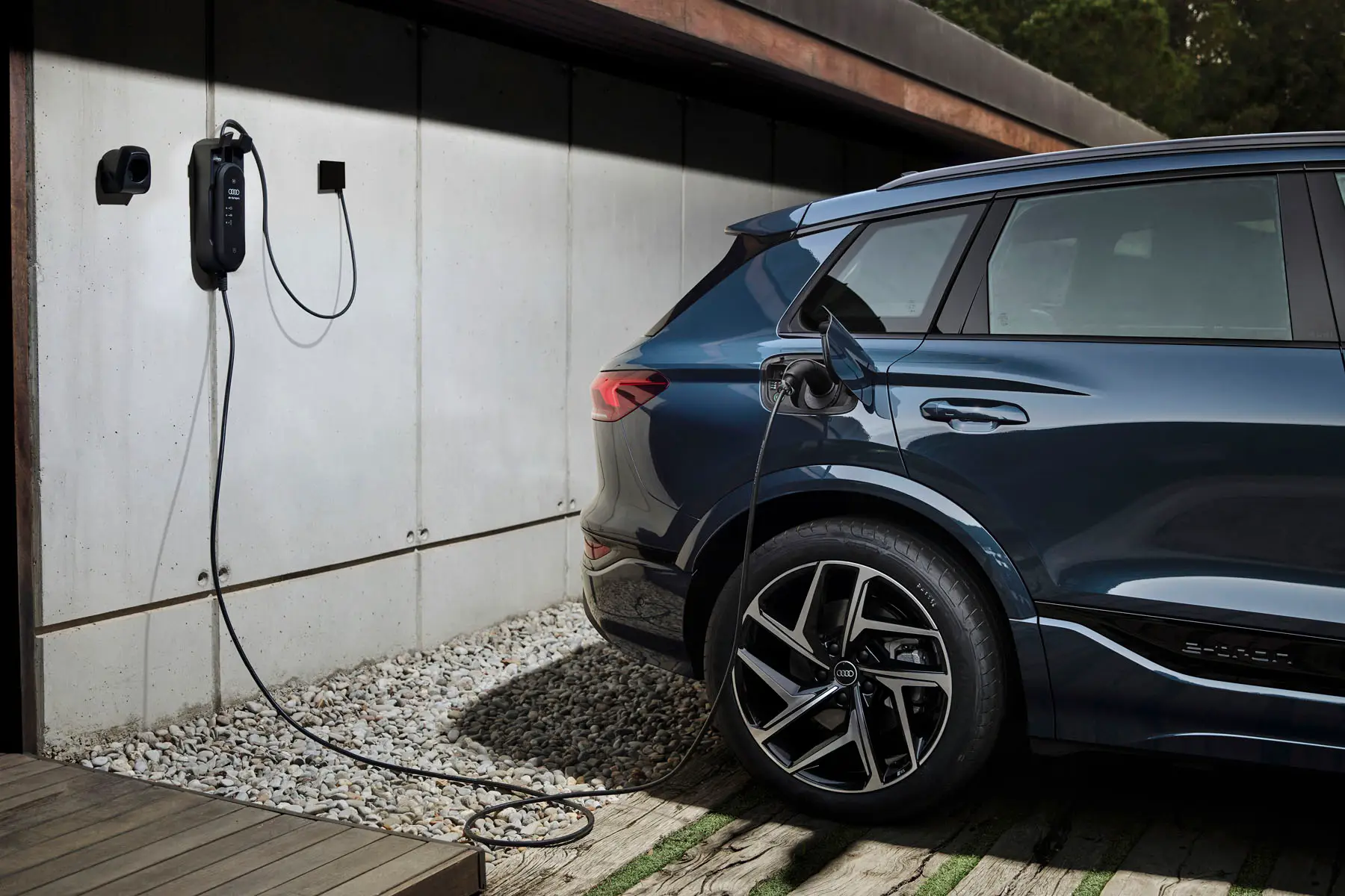 Audi Q6 e-tron Review 2024: charging