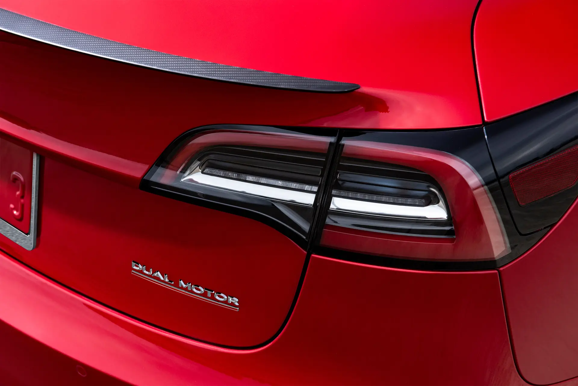 Tesla Model 3 Review 2024 Brakelights