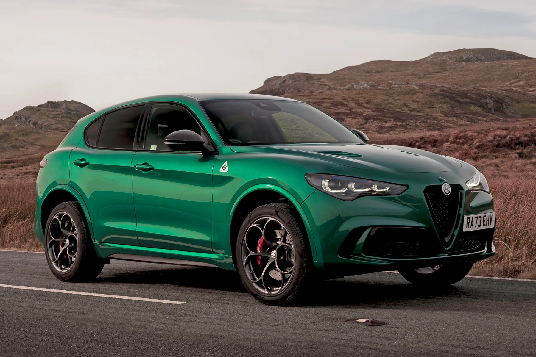 Alfa Romeo Stelvio Review 2024: front static