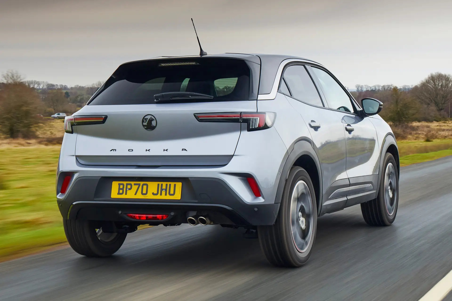 Vauxhall Mokka Review 2024: dynamic rear photo