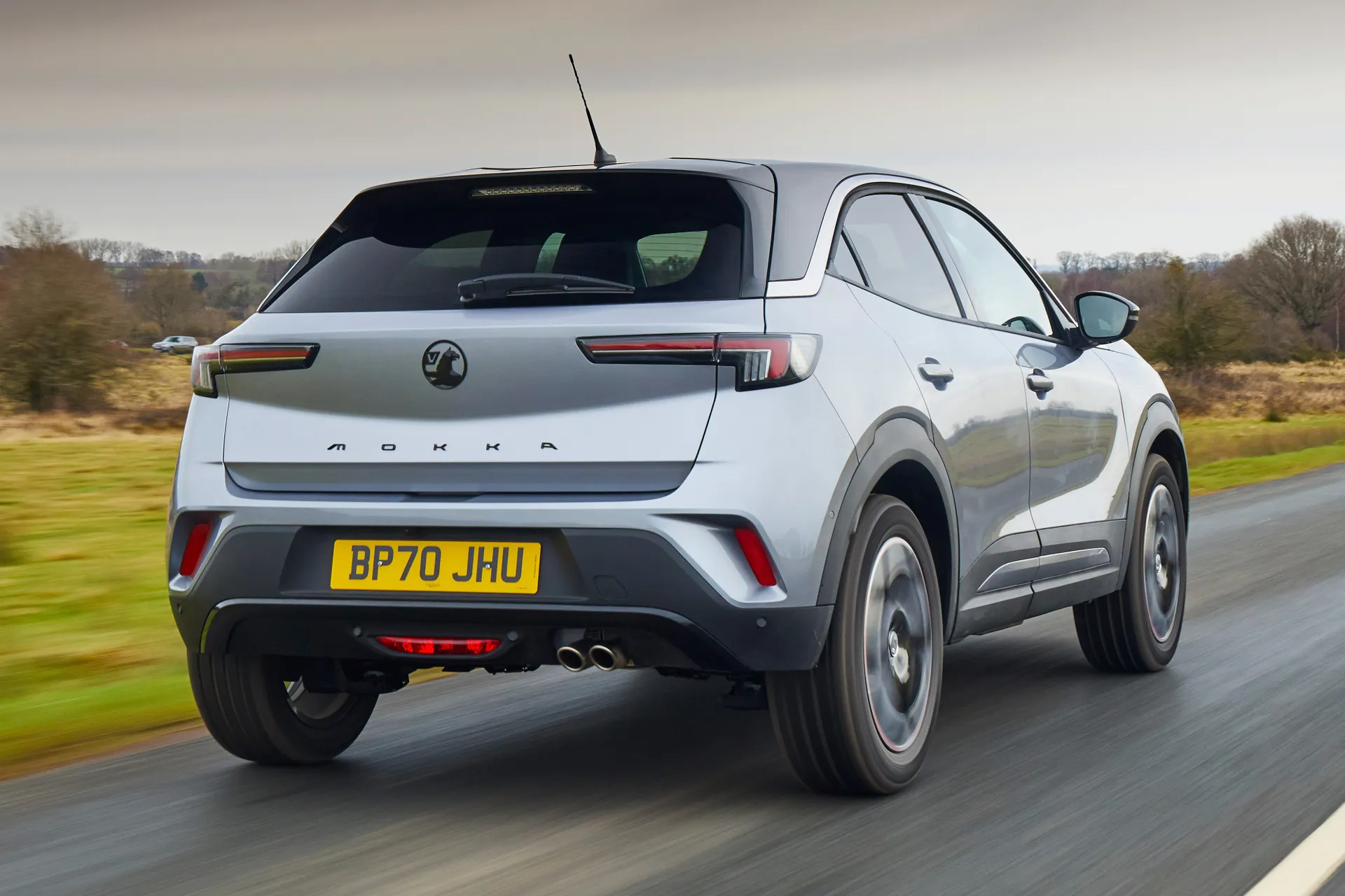 Vauxhall Mokka Review: dynamic rear photo