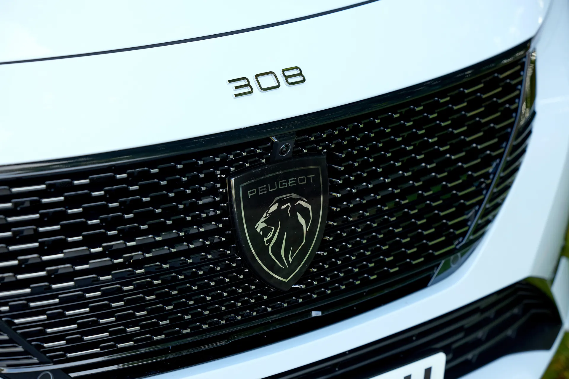 Peugeot e-308 Review: front detail