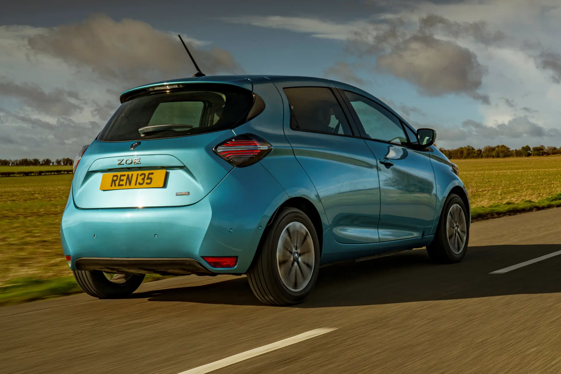 Renault Zoe Review 2024 Side Rear View