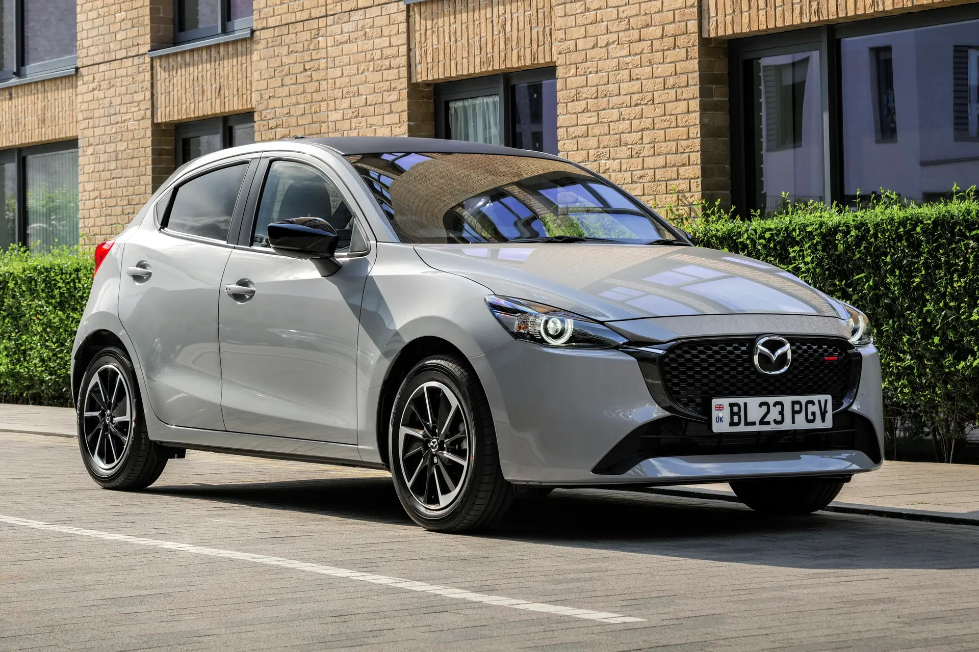 Mazda 2 Review 2024: parked
