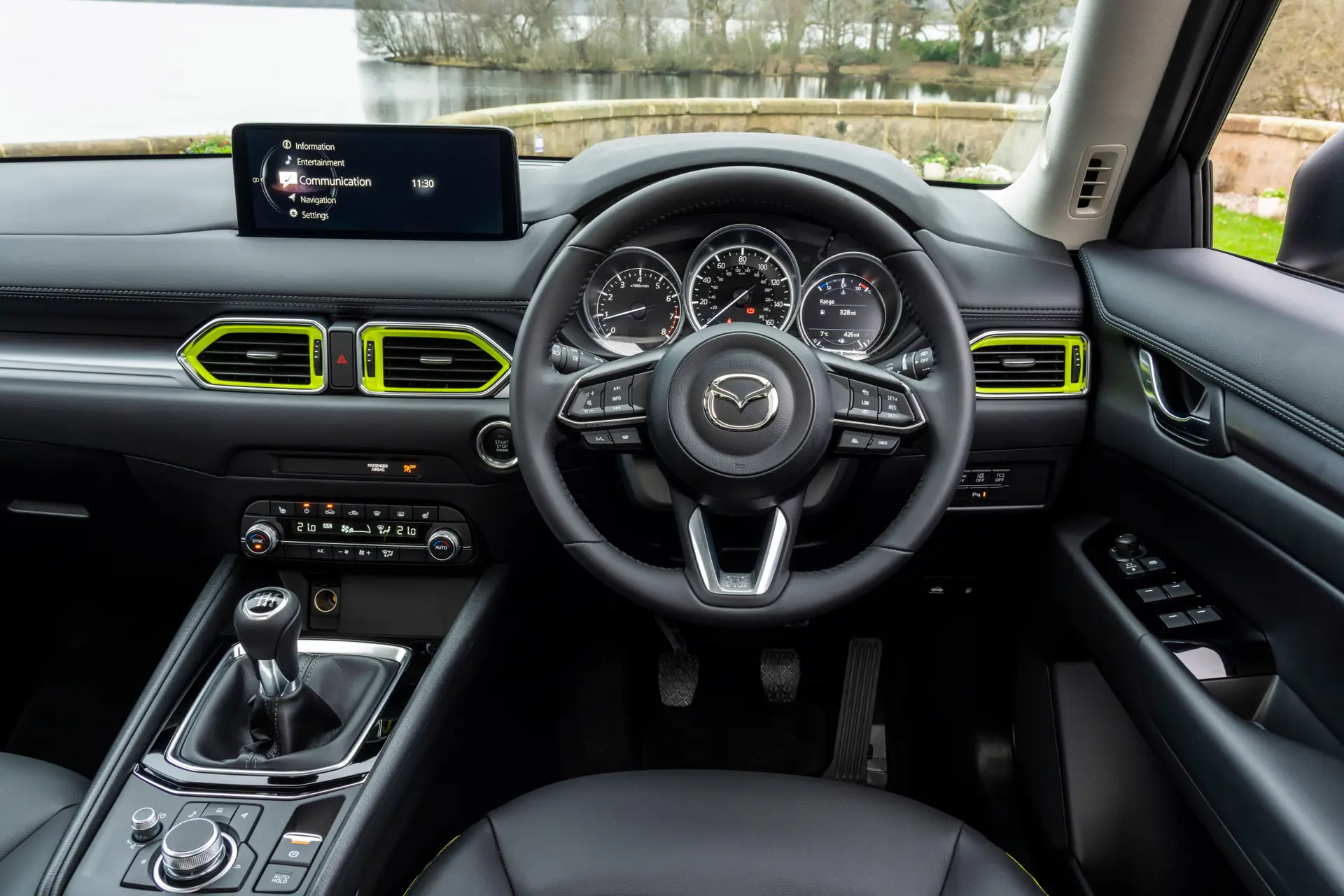 Mazda CX-5 Review 2023: interior dashboard