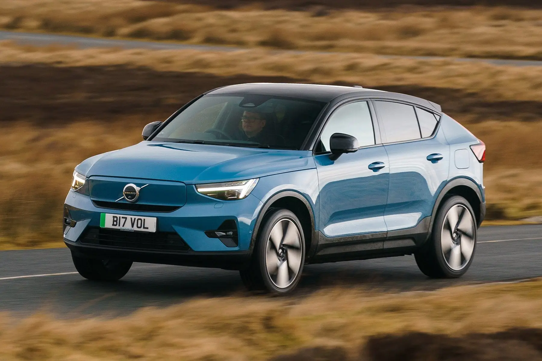 Volvo C40 Recharge Review 2024: front dynamic