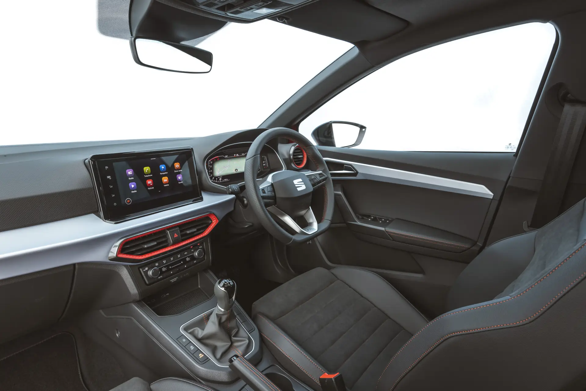 SEAT Ibiza Review 2024: interior dashboard