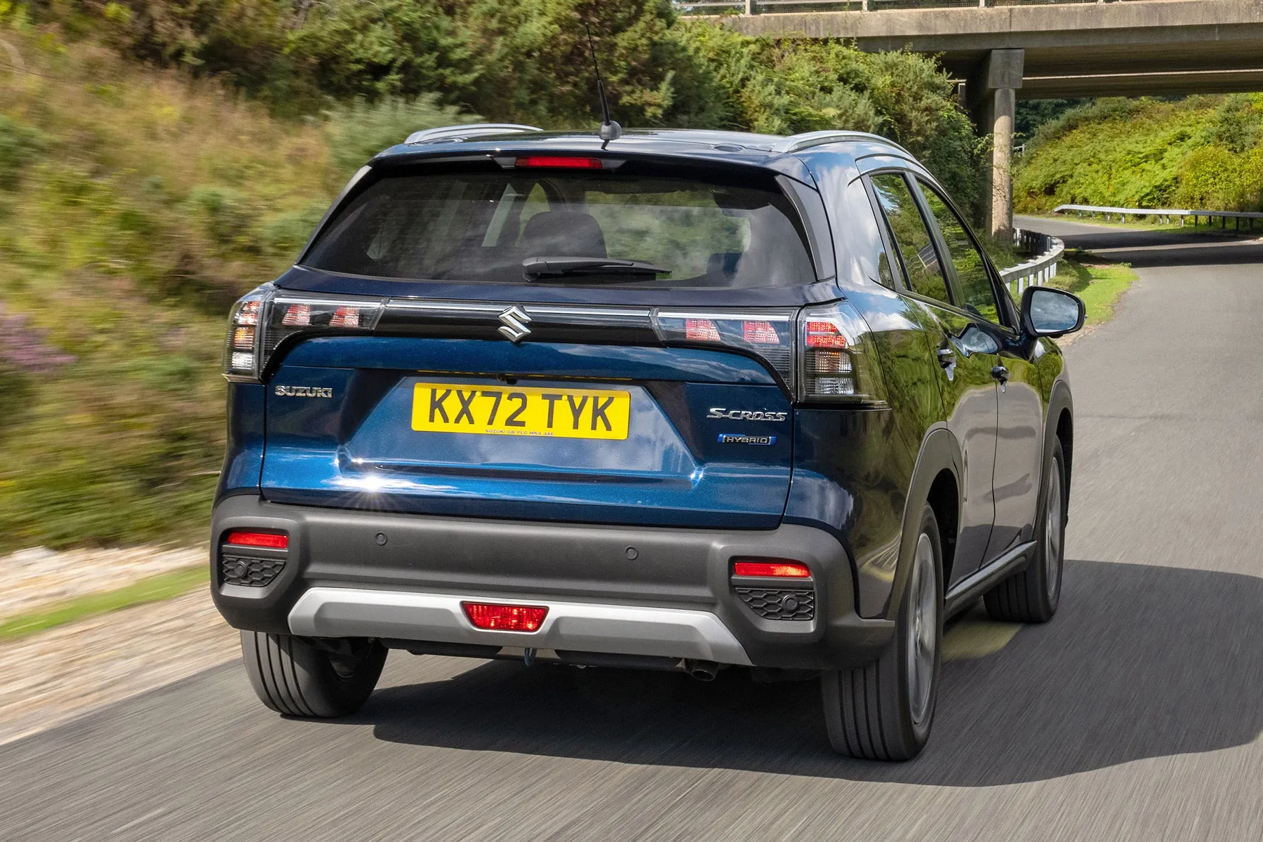 Suzuki S-Cross Review 2024: rear dynamic