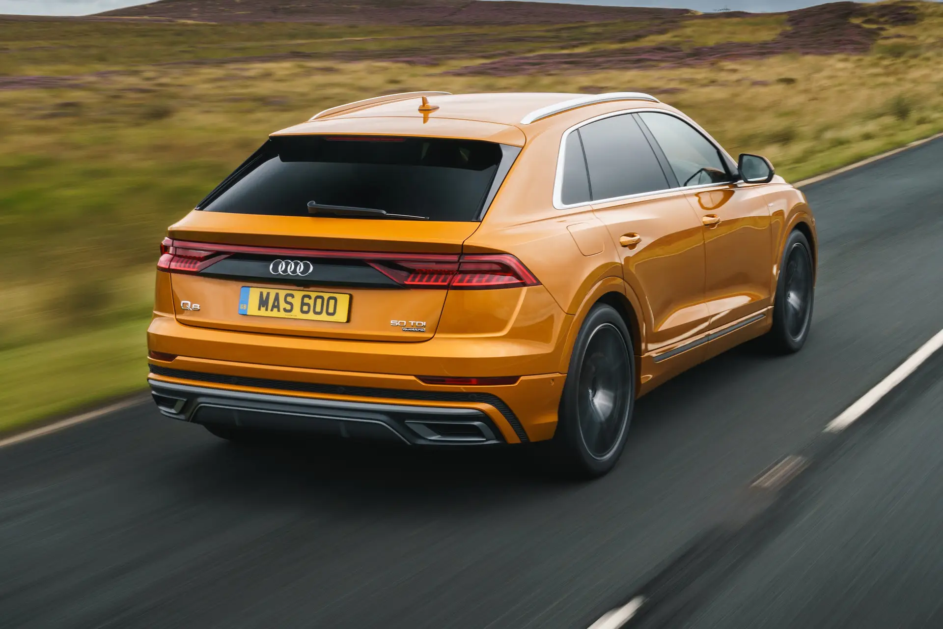 Audi Q8 Review 2024: Driving rear
