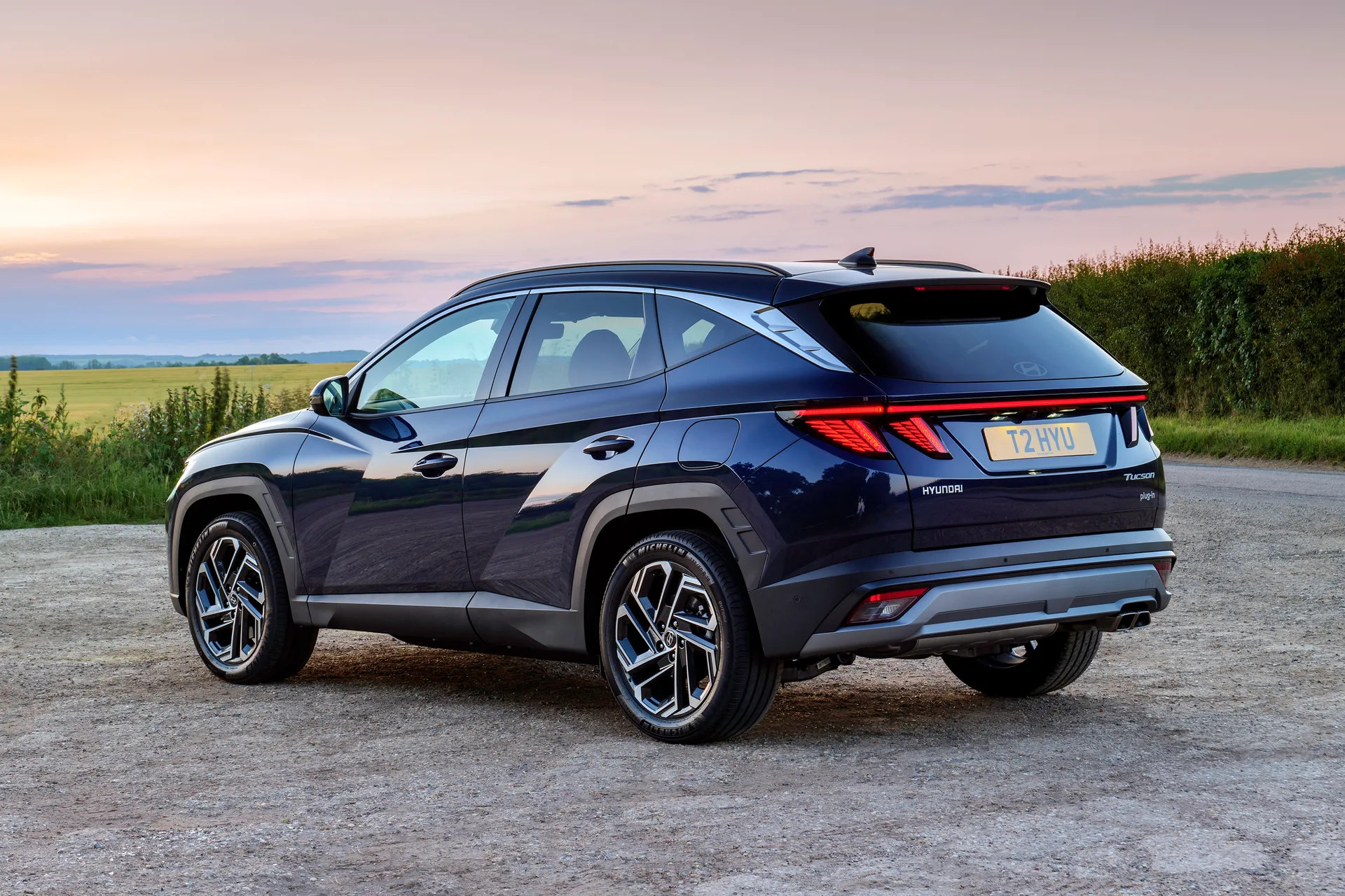 Hyundai Tucson Review: rear three quarters