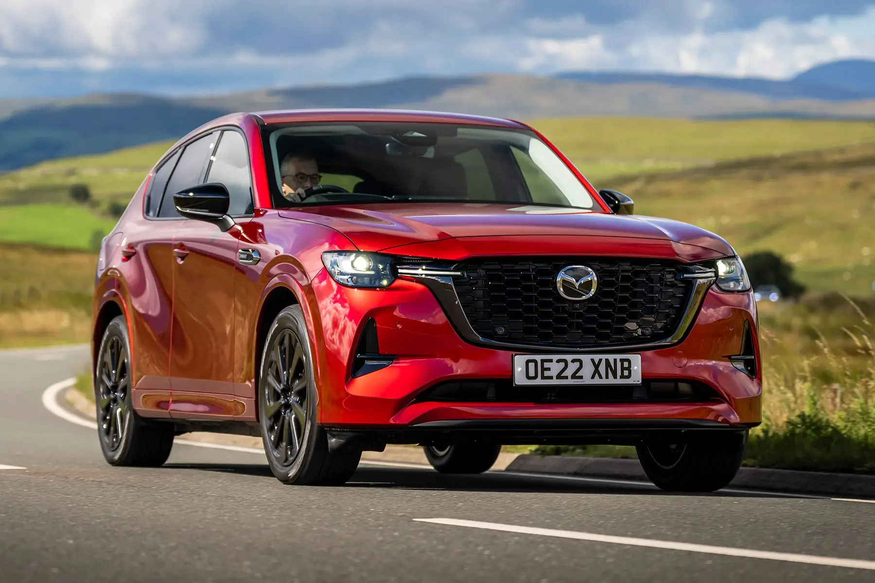 Mazda CX-60 Review 2023: front dynamic